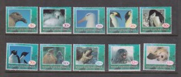 Ross Dependency 1994 Fauna Definitive First Set 10 Excludes Later 40c  MNH Seal Penguin - Andere & Zonder Classificatie