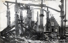 Bruxelles-Exposition. L'incendie Des 14-15 Août 1910 - Fêtes, événements