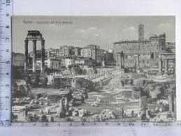 CPA ITALIE ROME -  ROMA - Panorama Del Foro Romano - Mehransichten, Panoramakarten