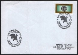 ITALIA ROMANS D´ISONZO 2008 - COMITATO ITALIANO PARALIMPICO - CAMPIONATI CATEGORIA DIR - BUSTA VIAGGIATA PIEGATA CENTRO - Handisport