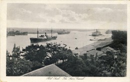 PORT SAID, The Suez Canal - 2 Scans - Sues