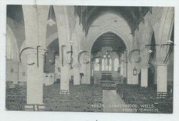 Llandrindod Wells Ou Llandrindod  (Royaume-Uni, Pays De Galles) : Intérior's Of Trinity Church  In 1930. - Radnorshire