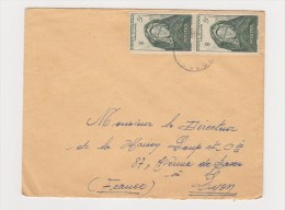 FRANCE. TIMBRE. LETTRE. COLONIE.69. LYON. RHONE. LOUP.  PA.POSTE AERIENNE. AOF. AFRIQUE OCCIDENTALE - Storia Postale