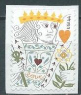 VERINIGTE STAATEN ETATS UNIS USA 2009 LOVE: KING OF HEARTS USED ON PAPER SC 4404 YT 4164 MI 4498 SG 4957 - Used Stamps
