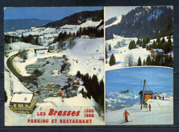 SAINT JEOIRE PAR BOGEVE , STATION DES BRASSES . Restaurant " La Chaine D'or " .  Voir Recto - Verso    (S337) - Saint-Jeoire