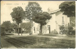 CPA  PESSAC, La Gare  9795 - Pessac