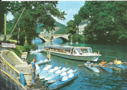 Fleuve MEUSE - Descente De La LESSE En Kayaks Barques Et Vedette Ville De DINANT  (animée Voir Détails 2scan) MW752 - Canottaggio