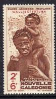 Wallis Et Futuna P.A. N° 2 XX Protection De L'enfance Indigène 2 F. + 6 F   Brun  Sans Charnière, TB - Unused Stamps