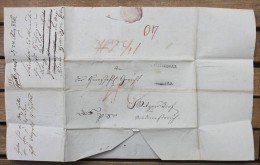 Lettre Ancienne Marque Postale ALTINGEN .R.3. - [Voorlopers