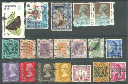 Divers Hong-Kong Oblitérérs Deux Neufs Parmi - Used Stamps