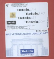 GERMANY - NETHERLAND: TK-025 03/95  "Betefa SpezialKabel" (1.000ex) - K-Series: Kundenserie