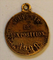 Médaille Souvenir Exposition De 1900 - Sonstige & Ohne Zuordnung
