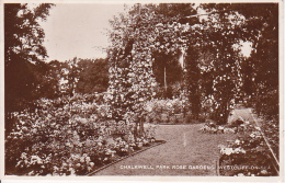 PC Westcliff-on-Sea - Chalkwell Park Rose Gardens - 1923 (3545) - Southend, Westcliff & Leigh