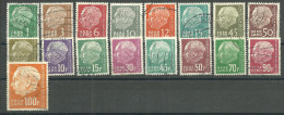 Sarre Oblitérérs 1957 - Used Stamps