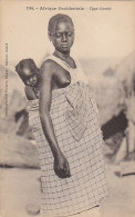 Afrique - Sénégal  -  AOF - Femme Ouolof Et Son Bébé - Sénégal