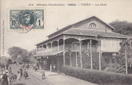 Afrique - Sénégal  -  AOF - Thiès - Gare De Chemins De Fer - Senegal
