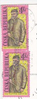 Timbres / Stamps / Tchéquie / CESKA REPUBLIKA - Collés Sur Carte Postale - Postcards