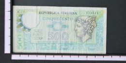 ITALY  500  LIRE  1974     -    (Nº06533) - 500 Lire
