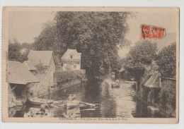 CPA  22  Côtes D'Armor Pontrieux Vue Prise Du Pont De La Rue St Saint Yves. - Pontrieux