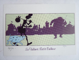 Ex Libris - MAZAN - LE VAILLANT PETIT TAILLEUR Signé - Illustrators M - O