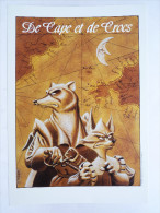 Ex Libris - MASBOU - DE CAPE ET DE CROCS T2 - DELCOURT - Illustrators M - O