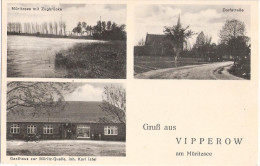 Gruß Aus VIPPEROW Müritzsee Gasthaus Zur Müritz Quelle Inh Karl Istel 24.7.1935 ü Röbel - Röbel