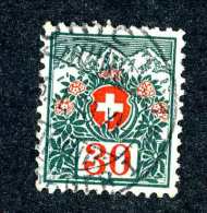 2753  Switzerland 1911  Michel #36  Used  Scott #J42 ~Offers Always Welcome!~ - Postage Due