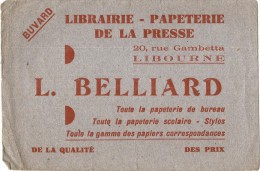 - BUVARD-  Papeterie  BELLIARD - LIBOURNE Papiers Stylo ... - Papeterie