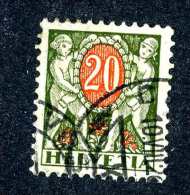 2799 Switzerland 1924  Michel #45x Used  Scott #J51 ~Offers Always Welcome!~ - Taxe