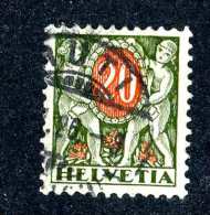 2802 Switzerland 1924  Michel #45x Used  Scott #J51 ~Offers Always Welcome!~ - Postage Due