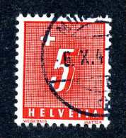 2830 Switzerland 1938  Michel #54 Used  Scott #J60 ~Offers Always Welcome!~ - Postage Due