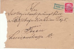 GERMAN OCCUPATION  1940  LETTER SENT FROM KEMPNO TO POZNAN - Autres & Non Classés