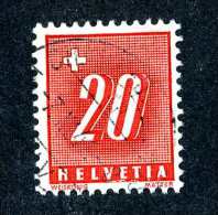 2846 Switzerland 1938  Michel #57z Used  Scott #J63a ~Offers Always Welcome!~ - Taxe