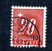 2851 Switzerland 1938  Michel #57x Used  Scott #J63 ~Offers Always Welcome!~ - Portomarken