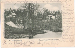 ROMINTEN Kaiserliches Jagd Schloß St Hubertuskapelle Krasnolessje Kr Goldap 4.6.1900 Gelaufen - Ostpreussen