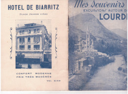 Revue "mes Souvenirs-excursions Autour De Lourdes" - Midi-Pyrénées