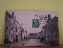 LONGEAU (HAUTE MARNE) LONGEAU-PERCEY. RUE PRINCIPALE. LE BUREAU DE POSTE. - Le Vallinot Longeau Percey