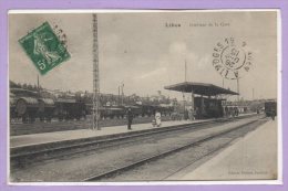 47 - LIBOS -- Intérieur De La Gare - Libos