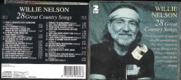 Willie Nelson - 28 Great Country Songs  - 2 Original CDs - Country En Folk