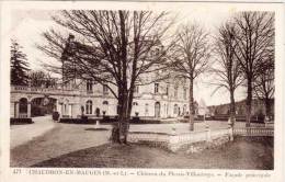 CHAUDRON EN MAUGES - Chateau Du Plessis Villoutreys   (66795) - Chateauneuf Sur Sarthe