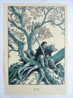 EX LIBRIS - LERECULEY - ARTHUR T2- NS - SANS TITRE Sérigraphie 2000 - Illustrateurs J - L