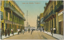 Tampico  Calle Del Muelle Edicion La Ilustracion Restoy Hermanos - Mexique