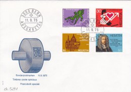 11.9.75  -  FDC-Schmuckkuvert, Nicht Gelaufen  -  O  Gestempelt  -  Siehe Scan  (ch 5241) - Storia Postale