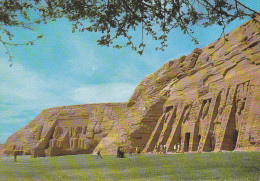 EGYPTE,EGYPT,AFRIQUE,AFRICA,prés LIBYE,TEMPLE ANTIQUE,ABU SEMBEL,ABU SIMBEL Construit Par RAMSES 2 - Other & Unclassified