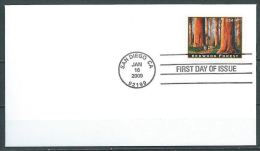 VERINIGTE STAATEN ETATS UNIS USA 2009 REDWOOD FOREST  FDC SC 4378 YT 4139 MI 4472 SG 4929 - 2001-2010