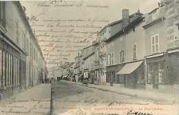 Marne - Ref A385- Sainte Menehould -ste Menehould - La Rue De Chanzy -carte Bon Etat  - - Sainte-Menehould