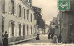 Marne - Ref A369- Ay Champagne - La Rue De L Huilerie - Plan Batiment Gervais Restaurateur  -carte Bon Etat - - Ay En Champagne