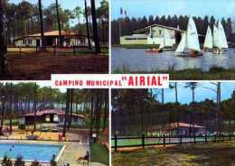 40  SOUSTONS Camping Municipal L'Airial Cliches Mopy Et Granson, Piscine - Soustons