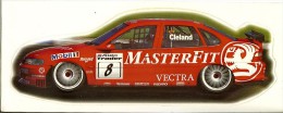 BTCC 1997 Cleland Vauxhall Vectra Autocollant 10x25 Cm - Automovilismo - F1