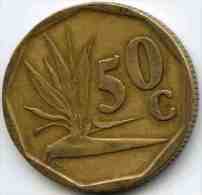 Afrique Du Sud South Africa 50 Cents 1994 KM 137 - Zuid-Afrika